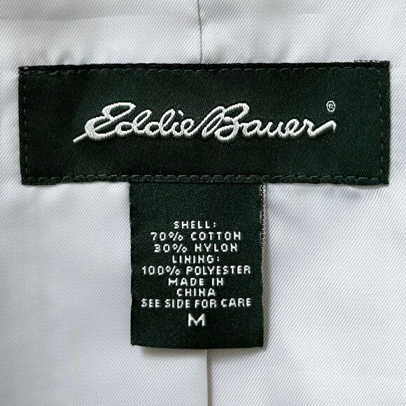 Eddie Bauer Women's Relaxed Fit Beige Trench Coat - Picture 8 of 9